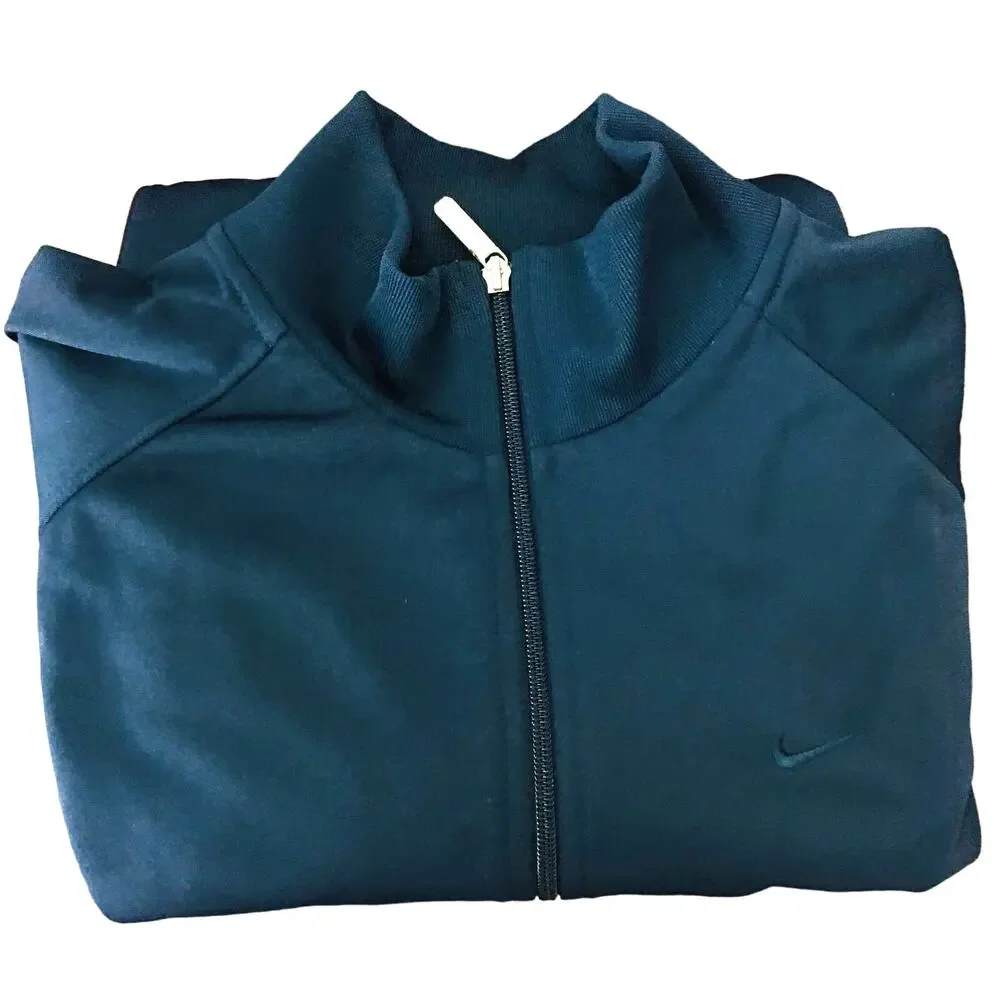 Nike Full Zip Long Sleeves Lightweight Jacket Size Large